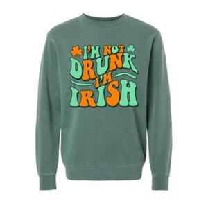 Barstool Sports PlanBri Uncut Irish Sweatshirt - WORN ONCE! Size S